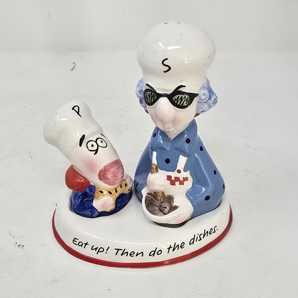 show box Other - Show Box Hallmark Maxine & Floyd Eat Up & Do Dishes salt & pepper shakers